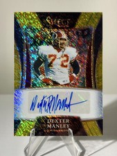 2024 Select Dexter Manley Gold Shimmer Auto Autograph #SP-DMY #/10 Redskins