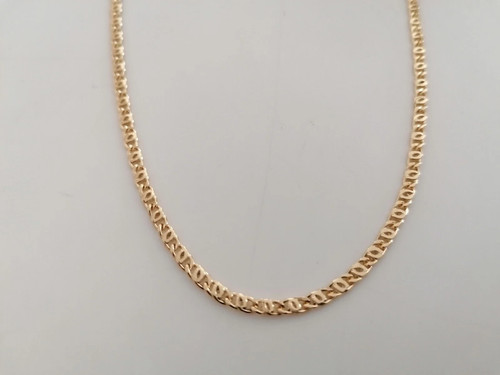 18k jaune chaîne collier - jaune,