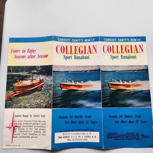 1954 correct craft collegian - 1954,