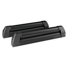 Porte-skis pour barres de toit Nordic-King EVO aluminium noir 4 skis ou 2 snow