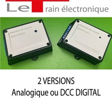 Détecteur de courant ANALOGIQUE OU DCC DIGITAL pour train modélisme