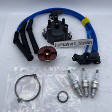 For Daihatsu Hijet Truck S100P S110P Distributor Cap & Rotor Spark Plugs & Cable
