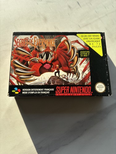 Secret evermore snes super - evermore,