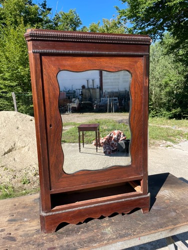 Vitrine acajou sans - acajou,