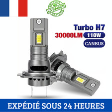2x Ampoules H7 LED Mini 1:1