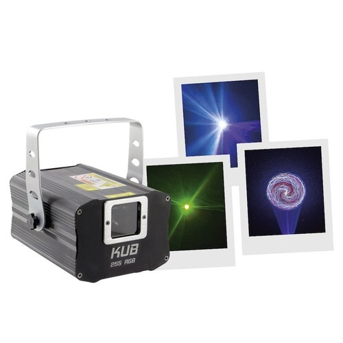 Laser multicolore kub - multicolore, 255