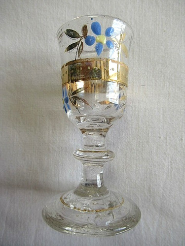 Verre liqueur decor - liqueur, à