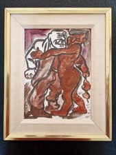 Peter Howson Oil On Canvas