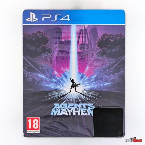 Agents mayhem steelbook - of,