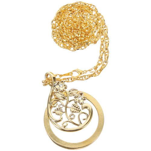 Portable necklace magnifier - portable,