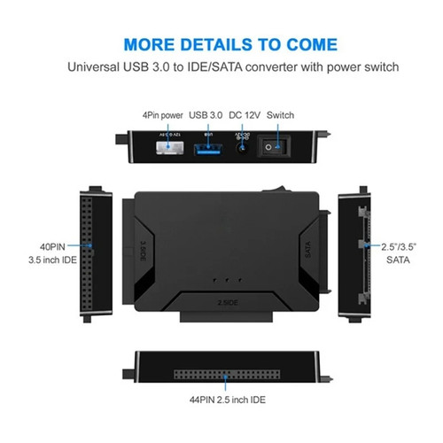 Adaptateur usb sata - adaptateur,
