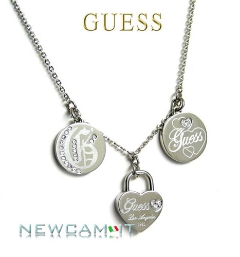 Guess acier collier - guess,