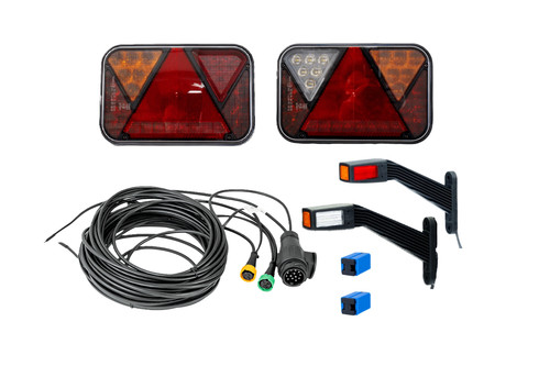 Feux arrière led - +, de