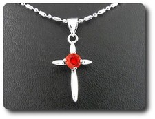 Pendant Ruby 0 1/32x0 3/16in