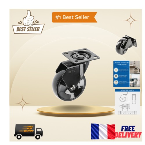 Roulettes pivotantes gtv - roulettes,