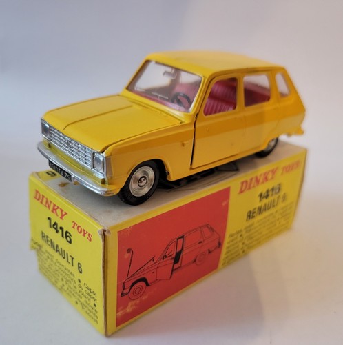 Dinky toys 1416 renault 6 - toys,