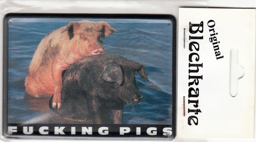 Plaque metal 11x8 - 11x8, fucking