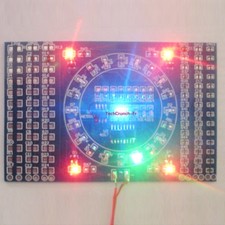 DIY SMD Rotating LED SMD Components Soldering Practice Board Skill Training Kit