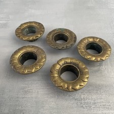 5 bobèches anciennes en