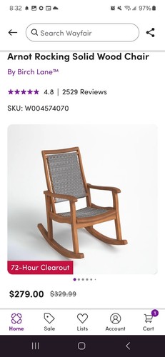 Brand new rocking chair - brand,