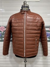 Veste matelassée marron pour