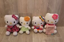 Lot of 4 Hello Kitty Plush Blankets - Different Sizes - One with Photo Frame