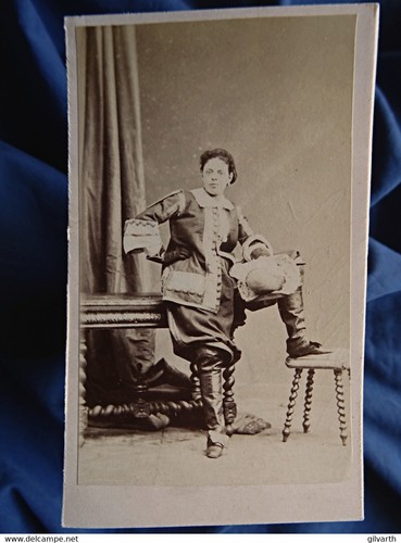 Photo cdv anonyme malo - anonyme,