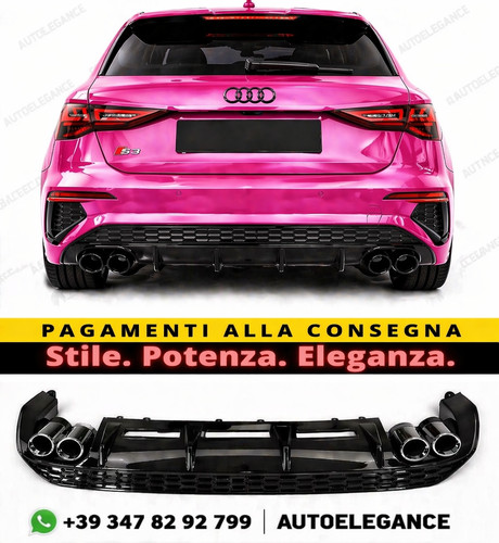 Diffuseur adapté pour - audi, a3