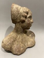 Buste, terre cuite, école
