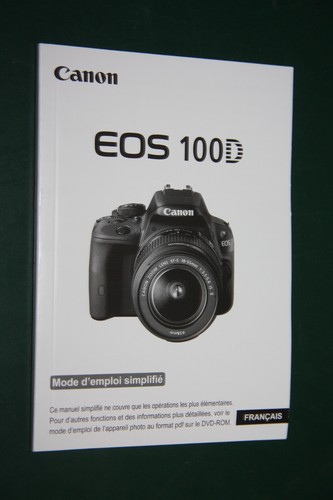 Mode emploi canon eos - ,