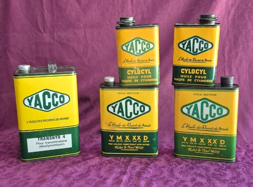 Yacco bidons huile 2 - d'huile,