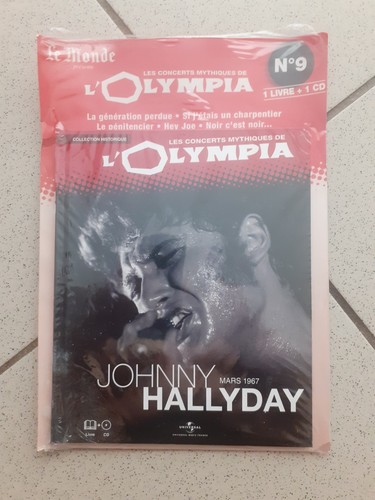 Johnny hallyday livre - hallyday, cd