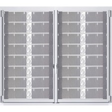 Rideau modulable au mètre - Formes géométriques - Blanc