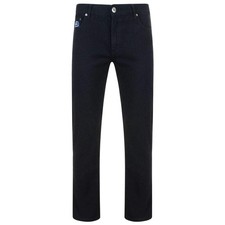 Forge Basic 5 Pocket Jeans in Black/Indigo/Stonewash Colours Option 30 - 40