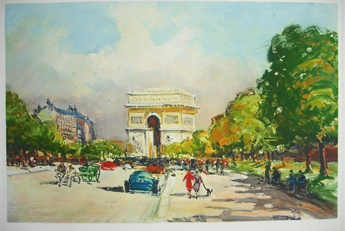 Rivera c1970 lithographie - p,