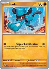 Carte Pokémon Riolu 76/132 MEG ME01 Méga-Evolution FR NEUVE 