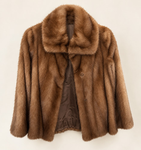Veste vison véritable j - véritable,
