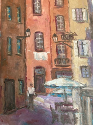 Belle peinture 1980 huile sur - belle,