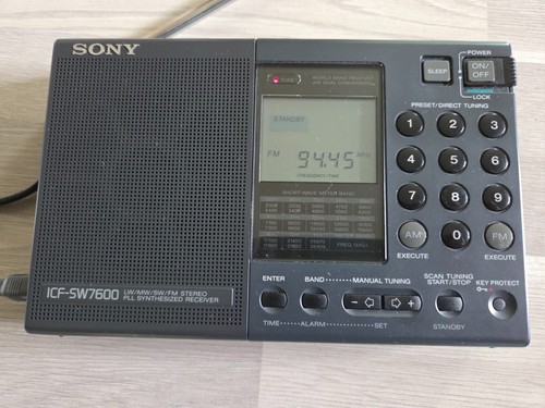 Recepteur sony icf 7600 - icf, sw