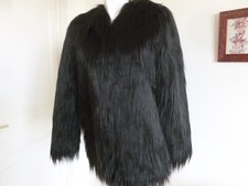 VESTE FAUSSE FOURRURE POILS