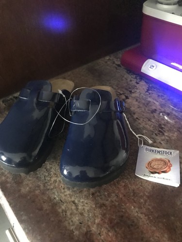 Birkenstock patent leather - patent,