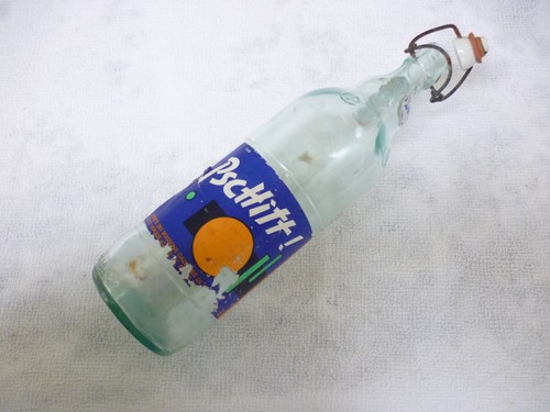 Ancienne bouteille verre - ancienne, en
