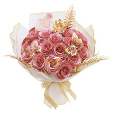 24 Pièce Bouquet de Fleurs