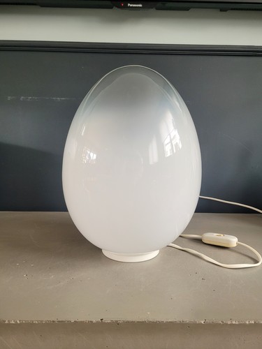 Lampe œuf vintage verre - Œuf, en
