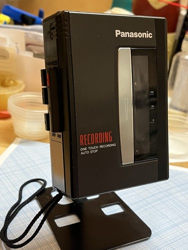 Panasonic portable cassette - panasonic,