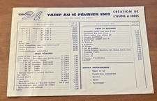 Tarif Circuit 24  - 15