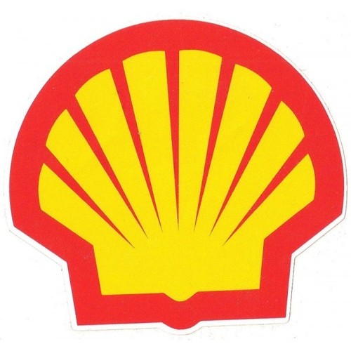 Shell sticker vinyle laminé - shell,