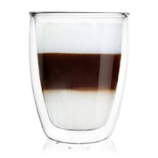 Verre thermo à double paroi pour café latte thé 0,33 l