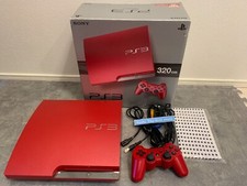 SONY PlayStation 3 PS3 (320GB) Scarlet Red Model (CECH-3000BSR) Exc