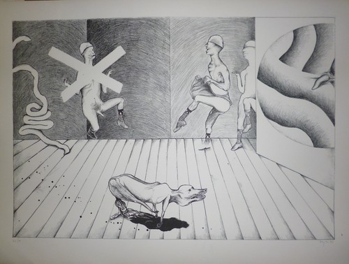 Jacques chemay lithographie - jacques,